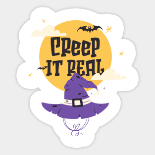 Creep It Real Sticker